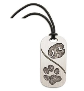 Double Rectangle – Nose and Paw Cord Necklace